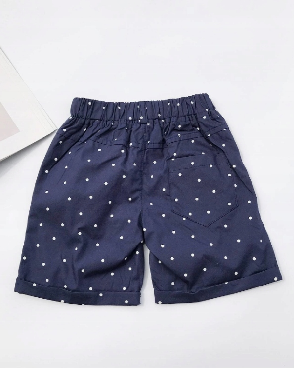 SHEIN SPODENKI DZIECIĘCE GRANATOWE GROSZKI 92 Marka Shein