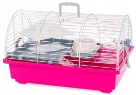 Inter-Zoo Grim Klatka dla Gryzoni 37x25x21cm Mix Kolor