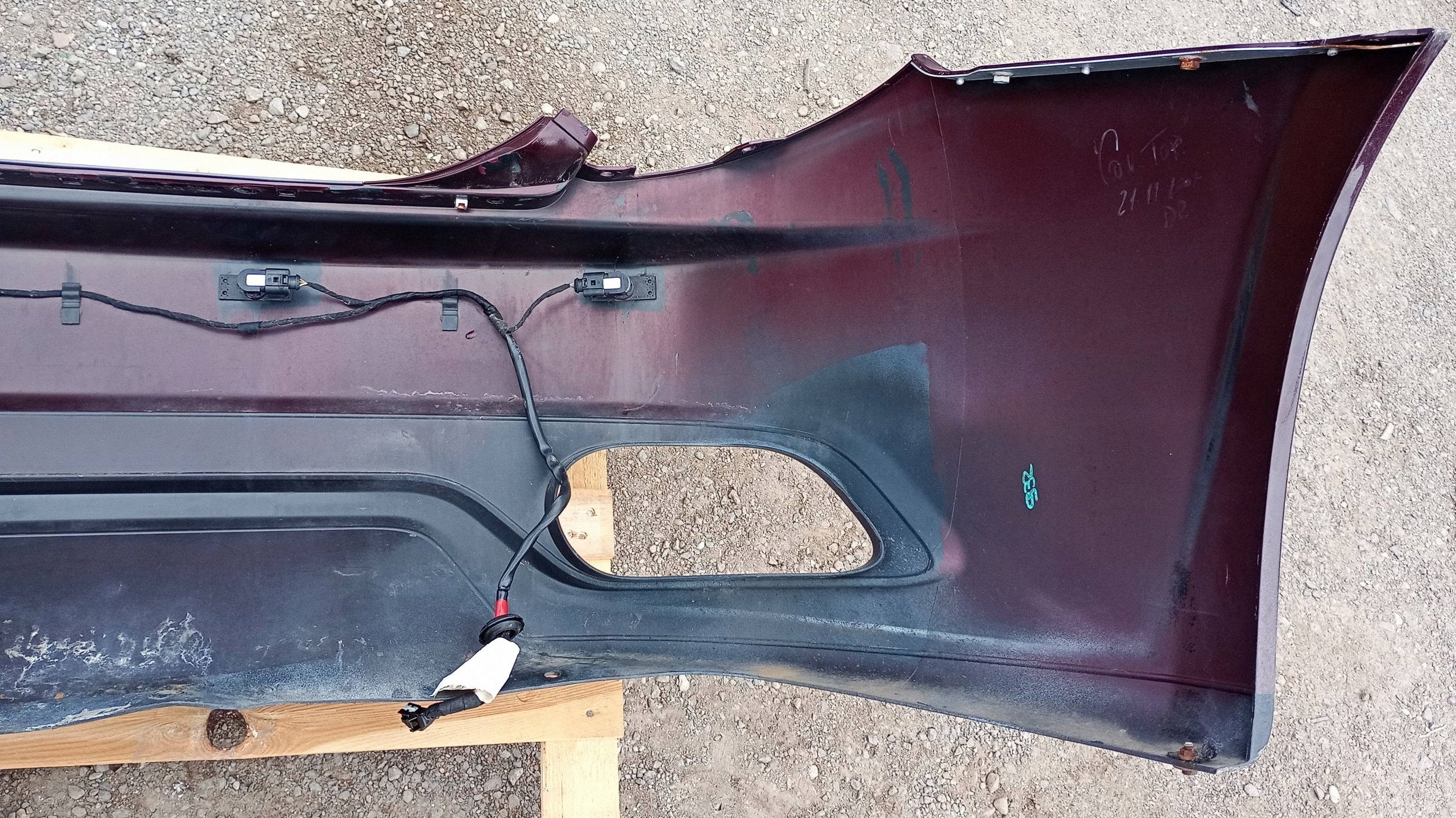 bumper rear part rear complete PDC Maserati GranTurismo 2008r