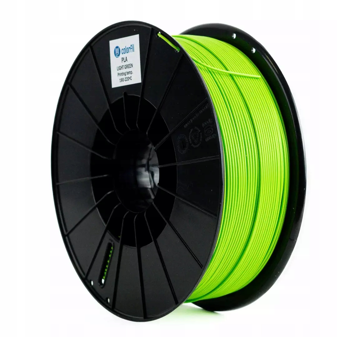 Filament Pla Colorfil Light Green (Jasnozelený) 1.75 mm 9 kg