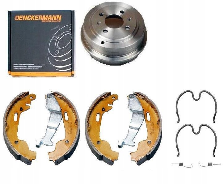 Bubny Čelistí Pružiny Opel Agila Abs Sada