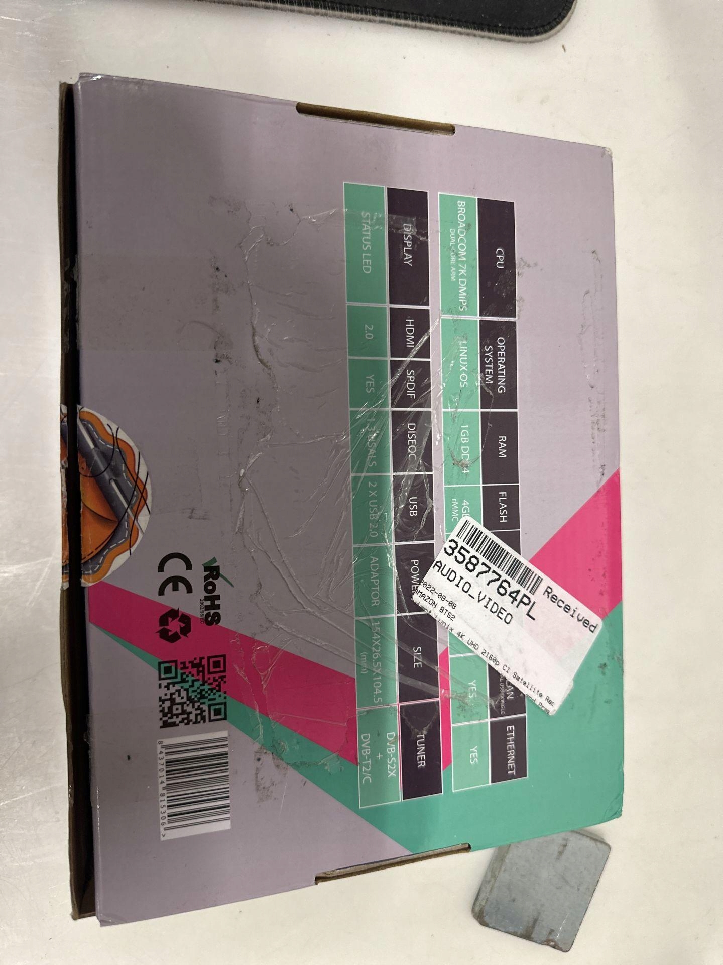 TUNER DVB-S2 LUNIX 4K Dysk nie