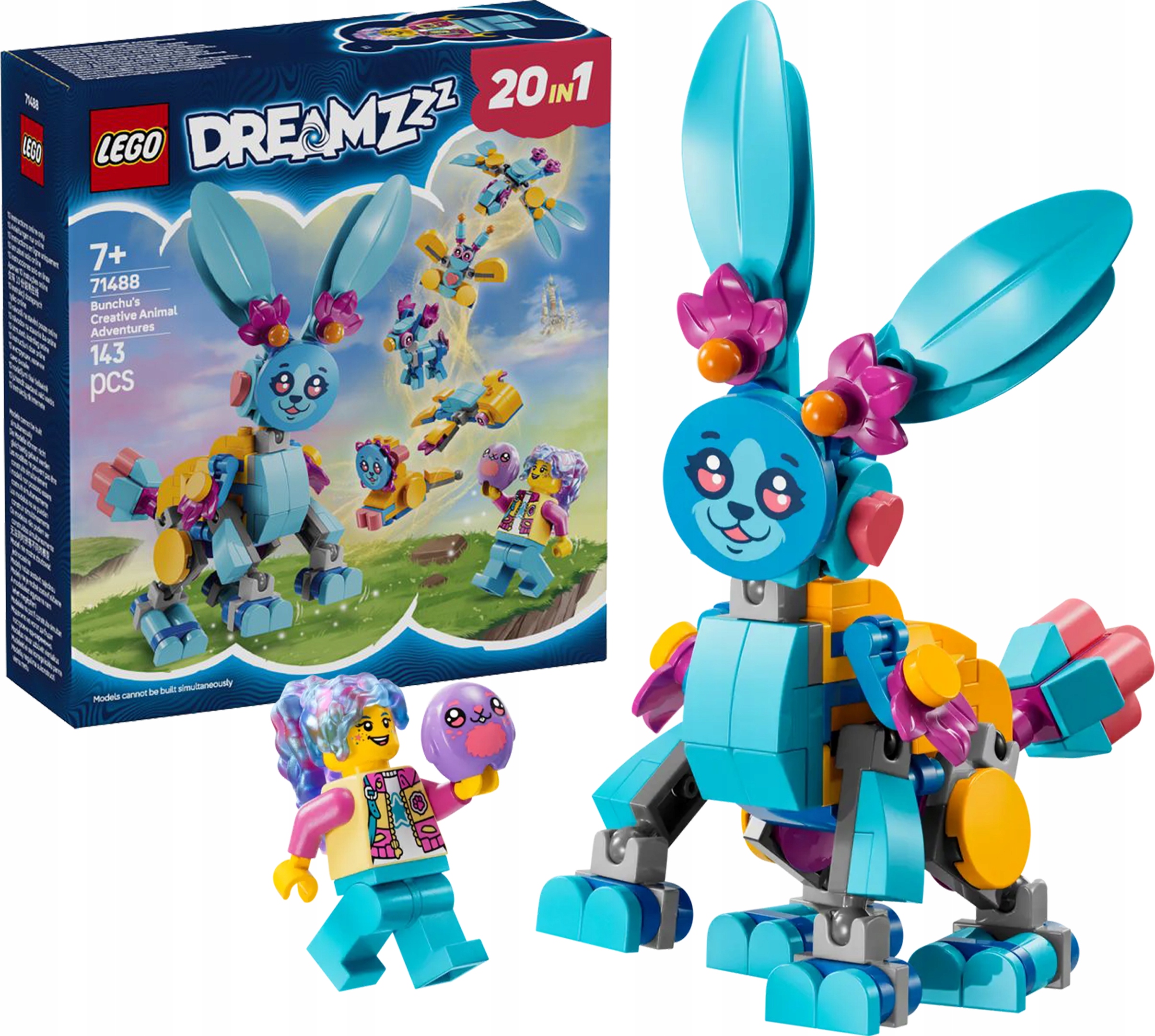 71488 Lego DREAMZzz Kreativní zvířecí dobrodružství Bunchu