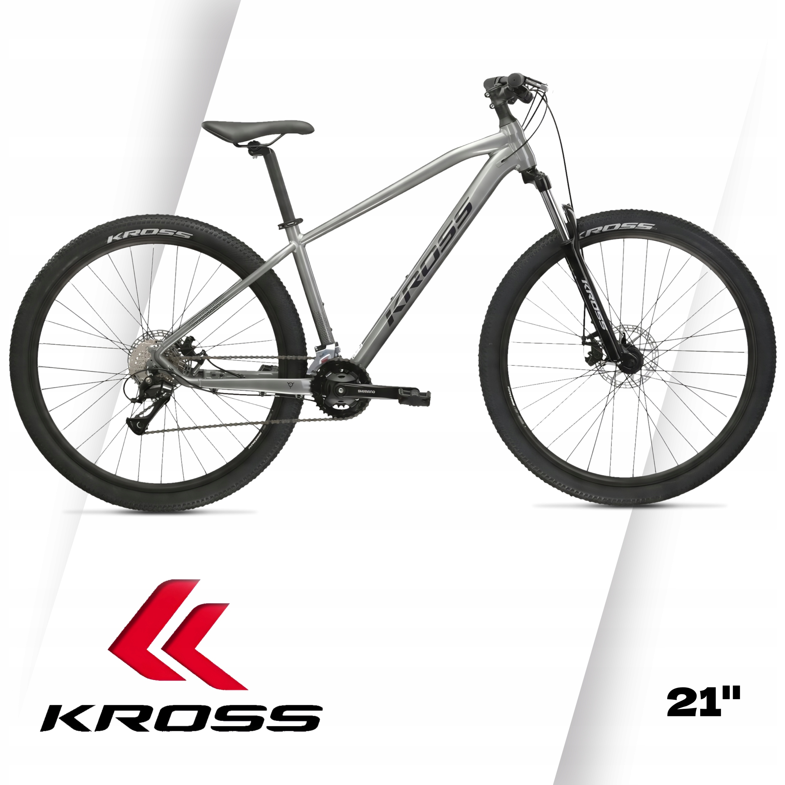 Rower górski Mtb Kross Hexagon 3.0 29" rama aluminium 21"SHIMANO H.tarczowe