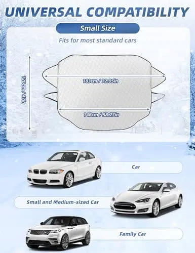 Starlife Osłona przedniej szyby samochodu magnetyczna osłona Rodzaj maty na szyby