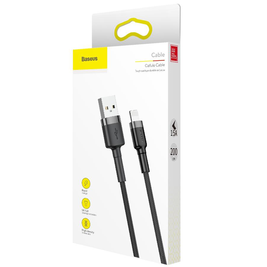 Baseus SZYBKI KABEL USB DO IPHONE 1.5A QC 2M Marka Baseus