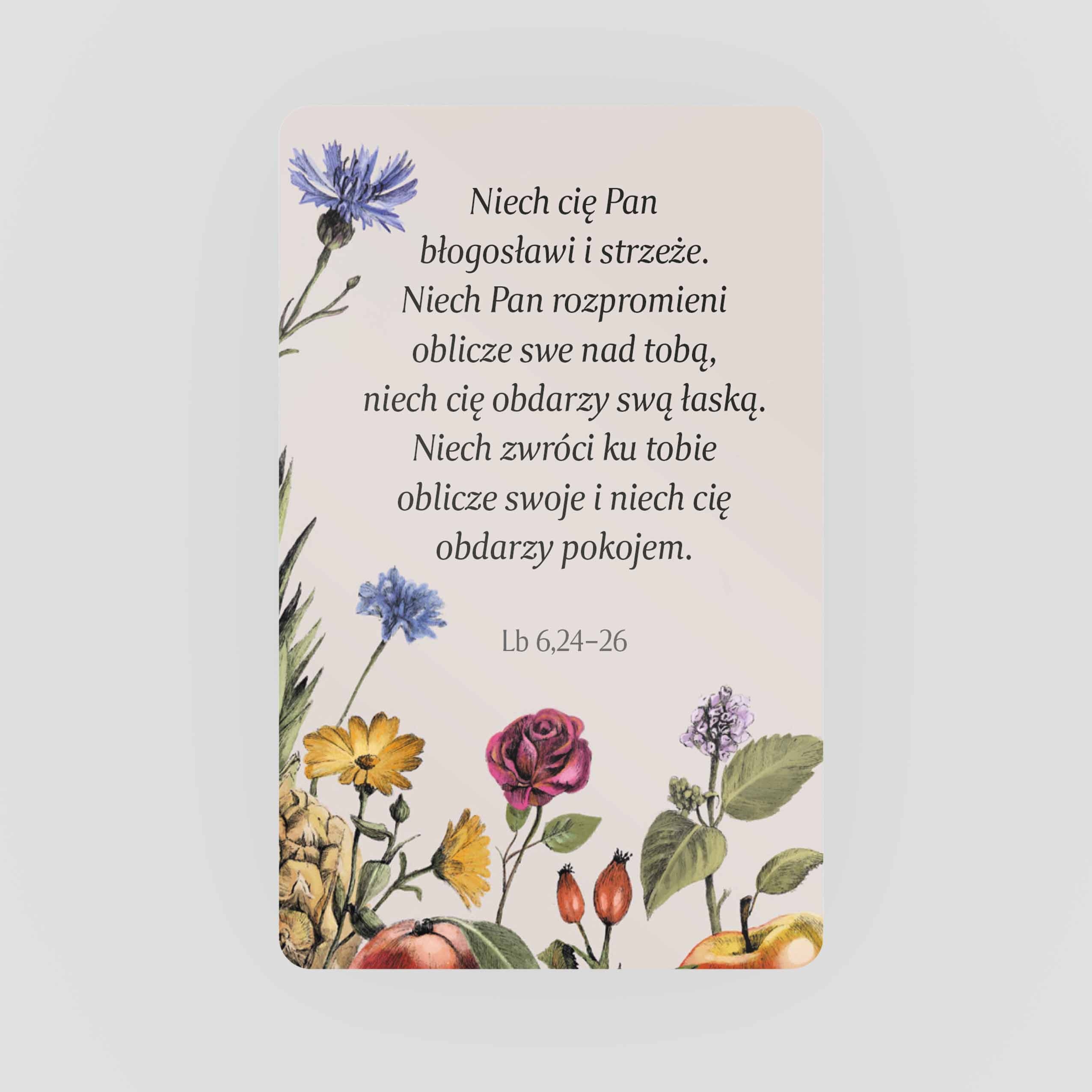 Magnes na lodówkę - Błogosławieństwo - kwiat Marka Szaron