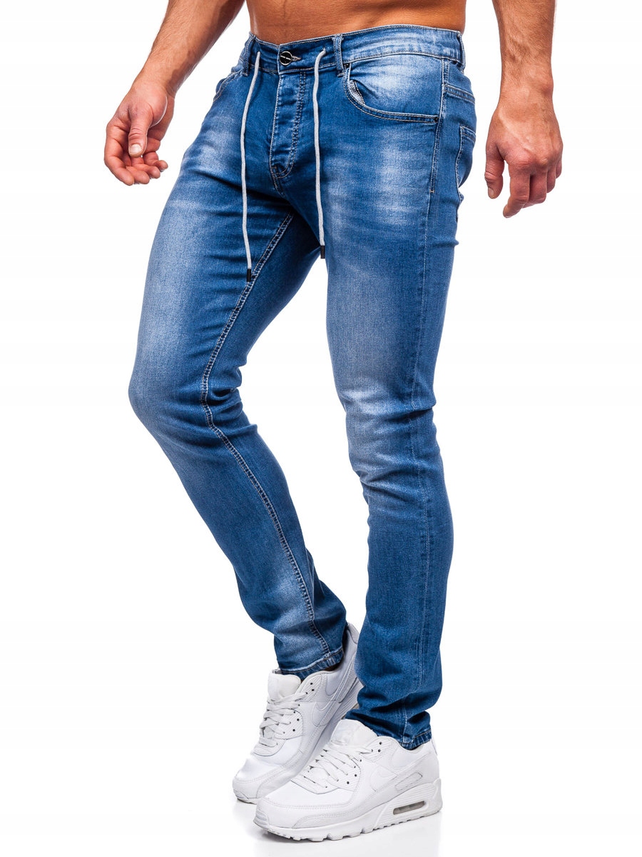 

Spodnie Jeansy Męskie Granatowe MP021BC DENLEY_2XL