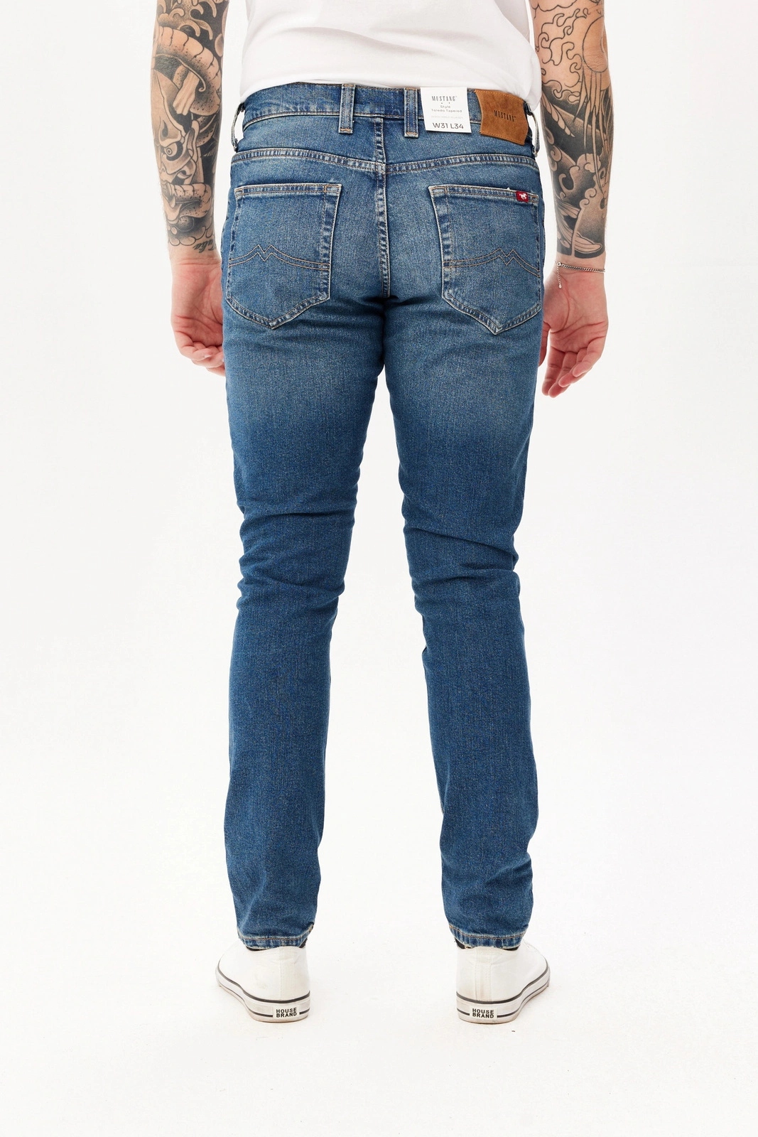 Pánské zúžené džíny Mustang Toledo Tapered 1014326-5000-774 28/32