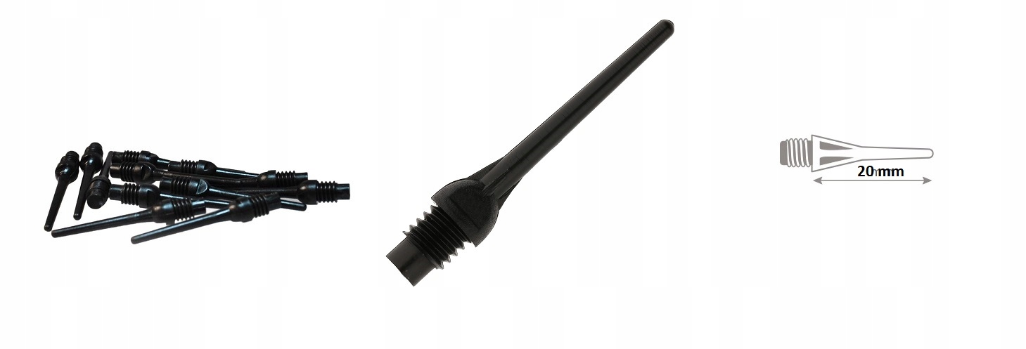 

Groty Końcówki Do Lotek Rzutek 2BA 1000 Wzmacniane