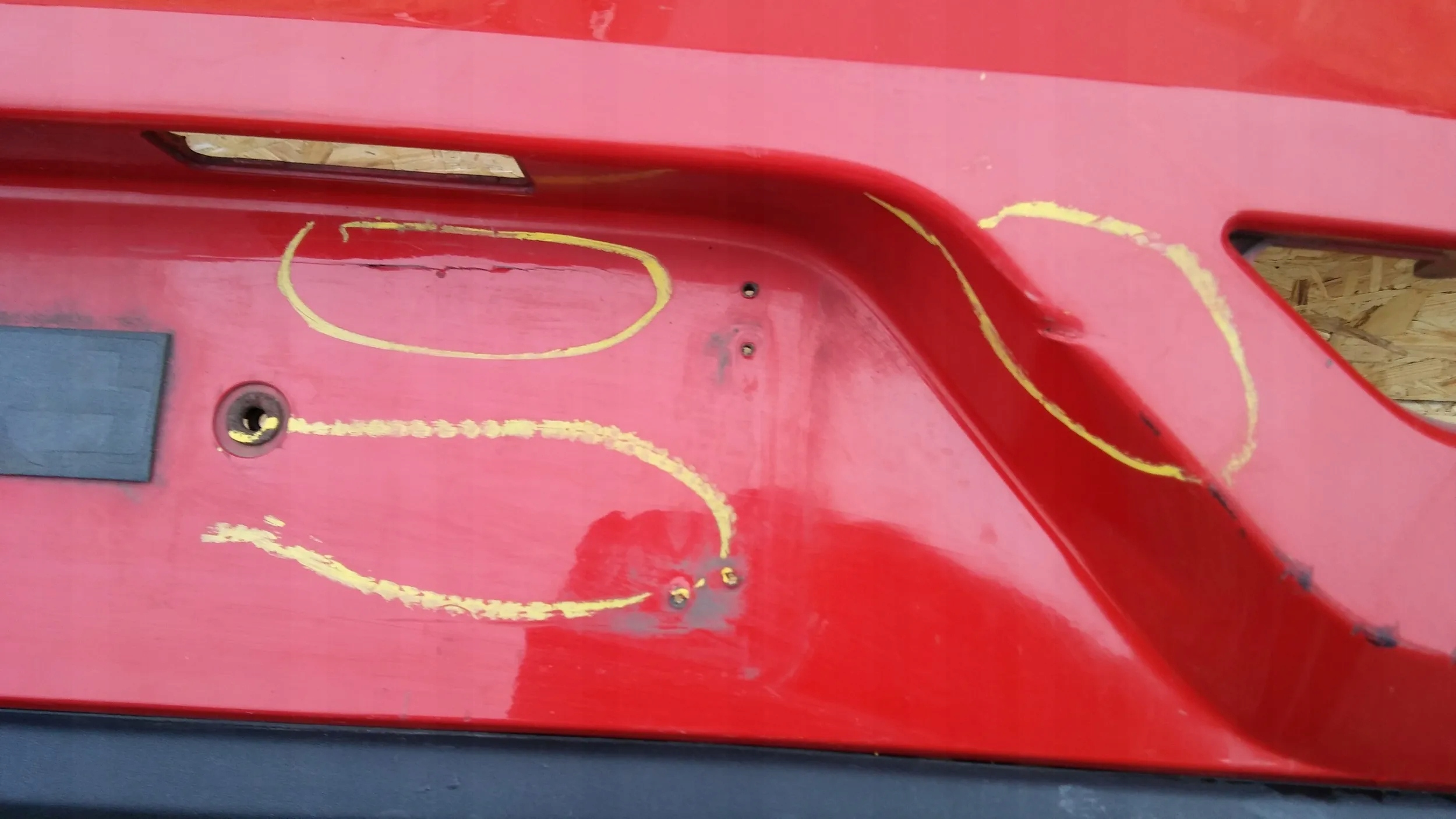 Volvo V40 2012-2016 bumper rear part rear PDC