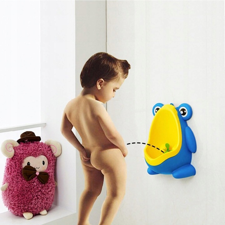 PISUAR WC WISZĄCY NOCNIK DLA DZIECKA MALUCHA ŻABKA DO NAUKI SIKANIA ŻABA Kod producenta BNTRADE_PISUAR_ZABKA