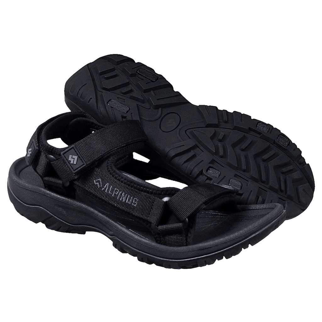 Sandały sportowe trekkingowe Alpinus Arelho Black 45