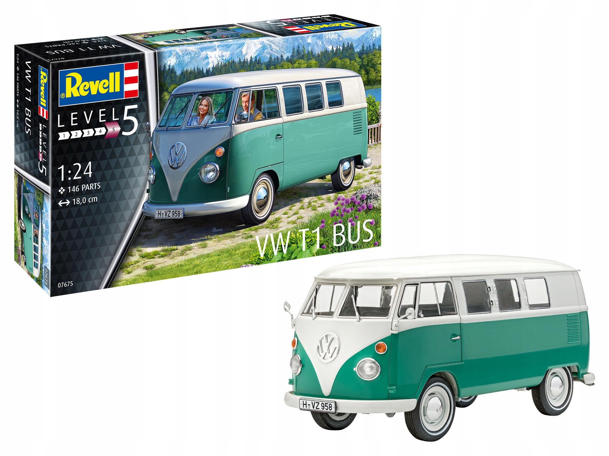 Revell Model pro lepení Vw T1 Bus