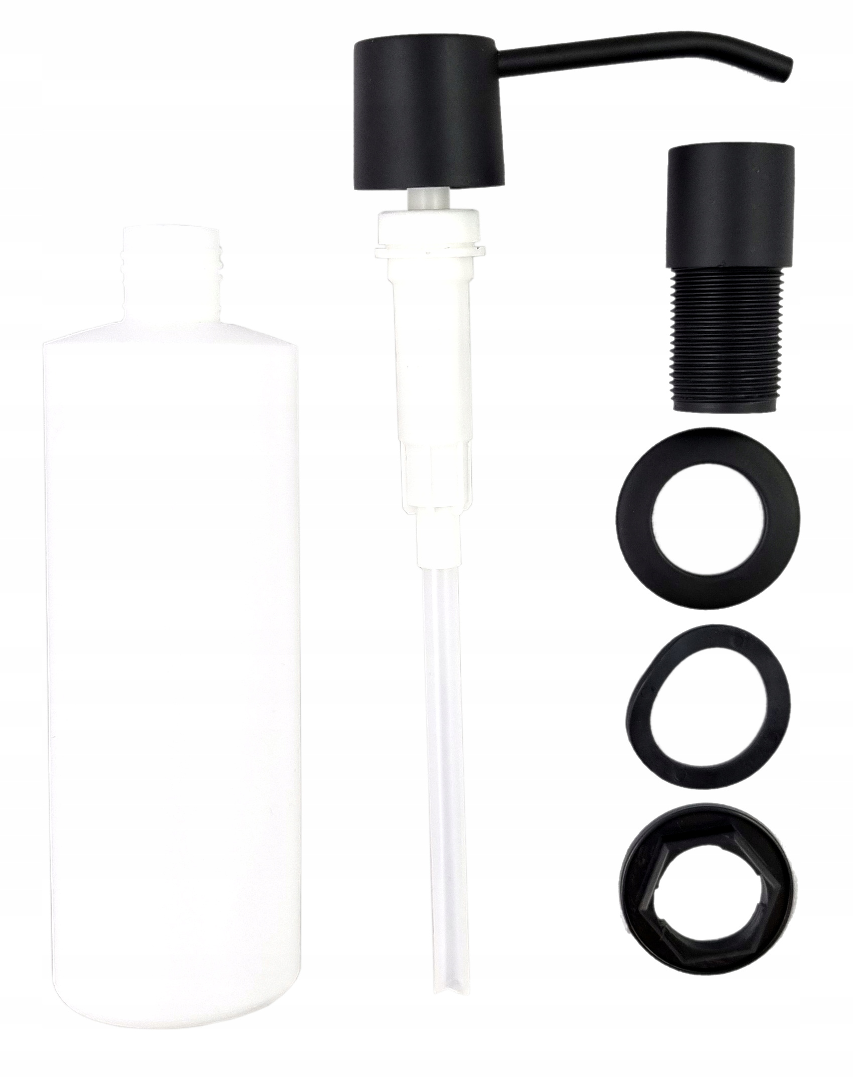 DOZOWNIK na PŁYN DO MYCIA NACZYŃ DO ZLEWOZMYWAKA lub DO MYDŁA CZARNY Marka DKM