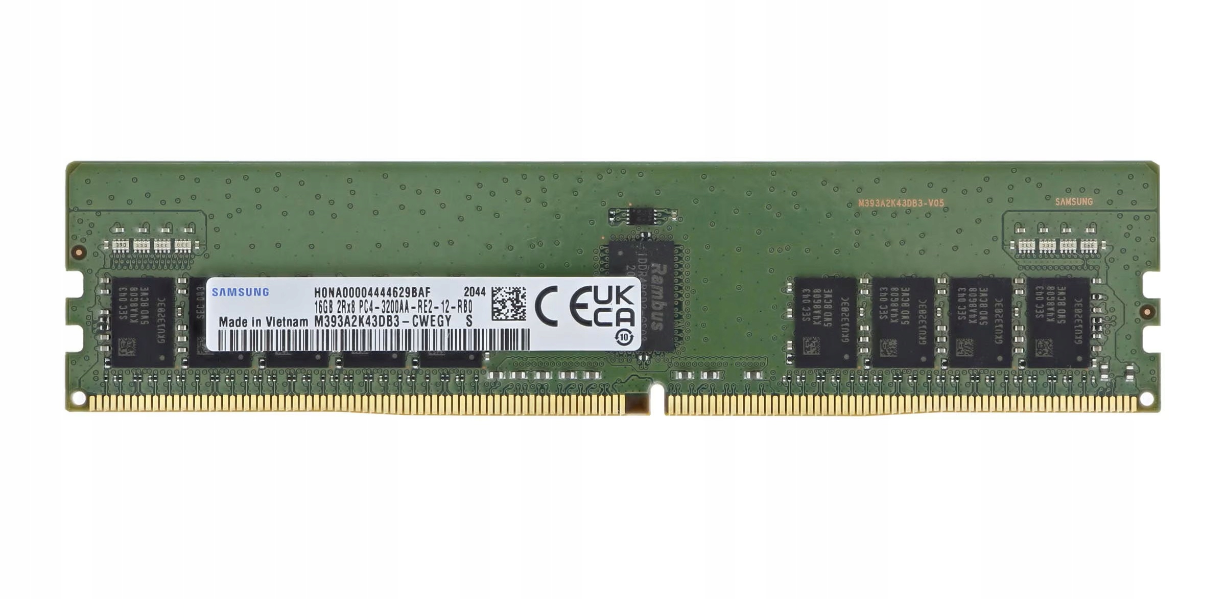 Pamäť Samsung 16GB DDR4 3200MHz Rdimm Ecc server M393A2K43DB3