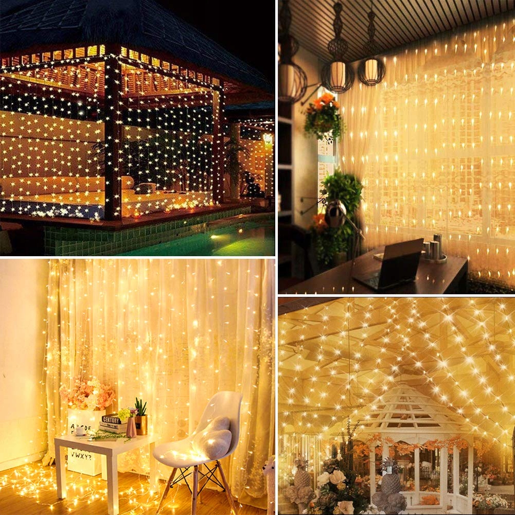 GYLEFY Lampki Choinkowe 480 LED IP65 Timer 8 Trybów — miniatura 12