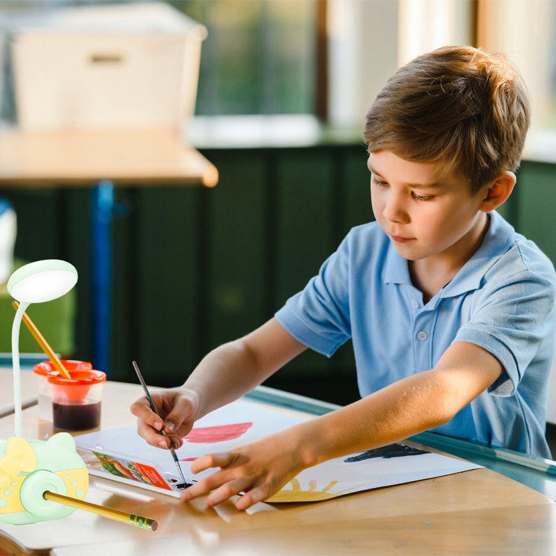 LAMPKA BIURKOWA NA BIURKO LAMPA LED Z TEMPERÓWKĄ SZKOLNA NOCNA STOJĄCA Maksymalna moc pojedynczego źródła światła 3 W