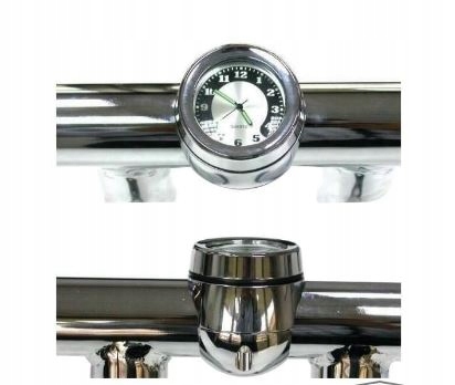 Motocyklové hodiny na volant 1 palec univerzálne