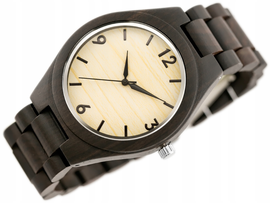 

Zegarek męski drewniany zx054a +box +grawer
