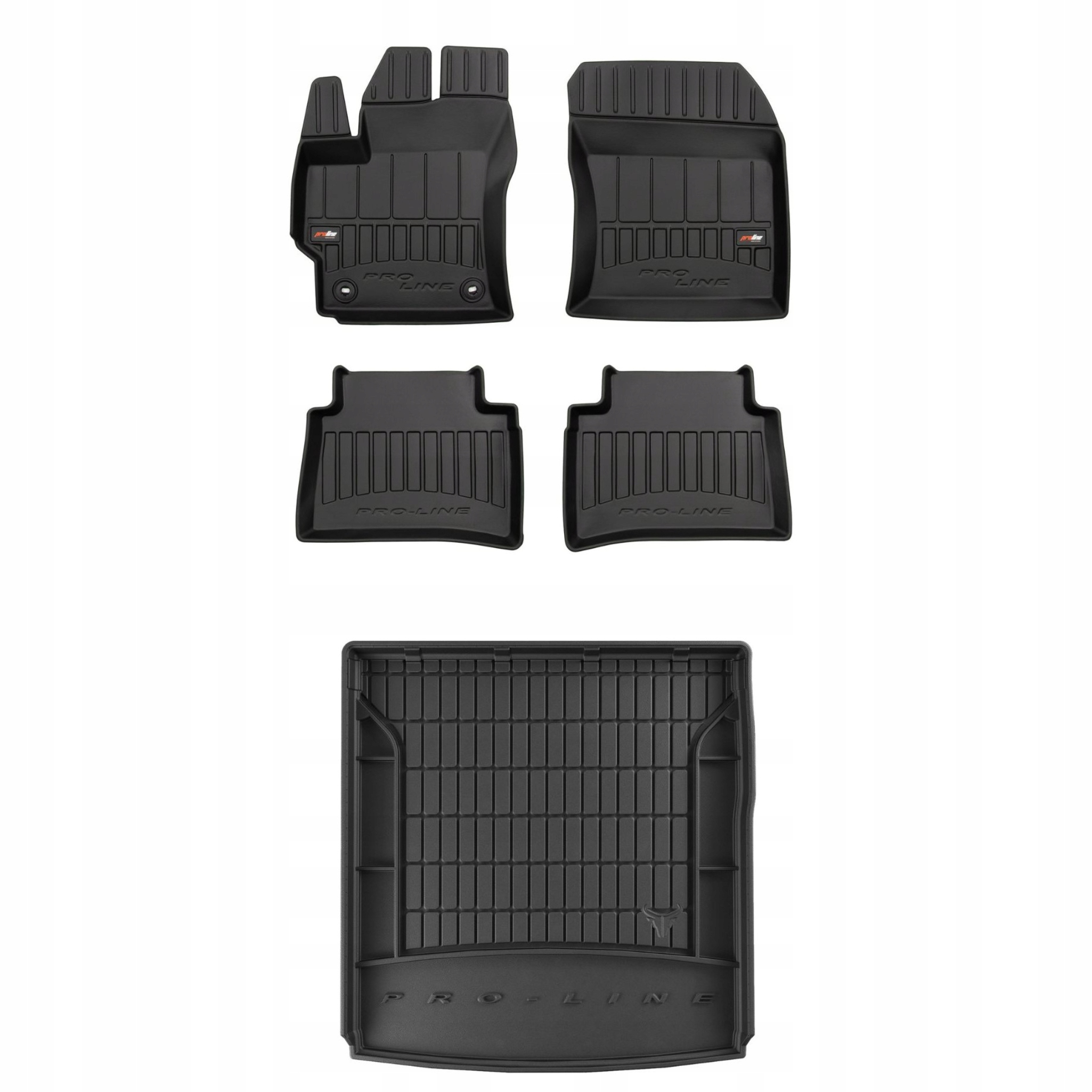 Sada gumových kobercov a rohoží pre Toyota Corolla XII od roku 2018