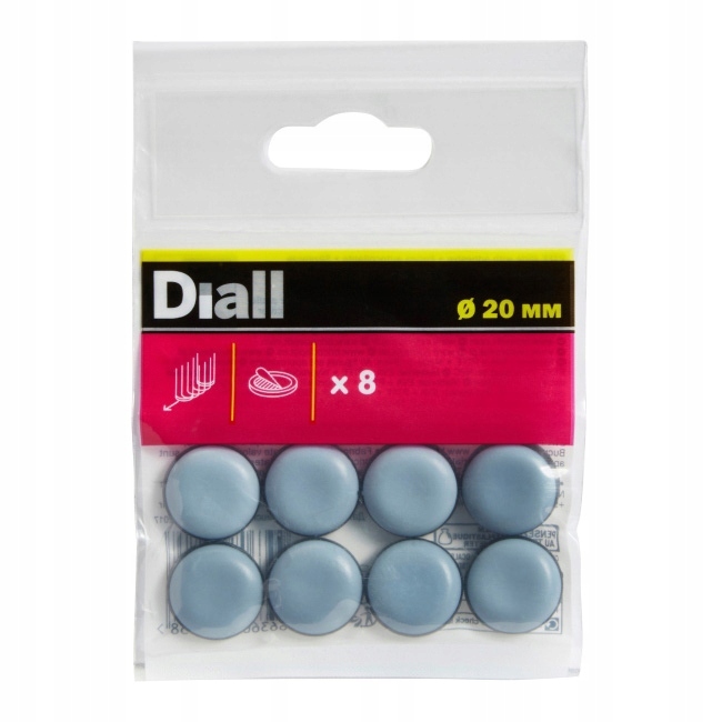

Podkładki samoprzylepne Diall teflonowe 20 mm 8