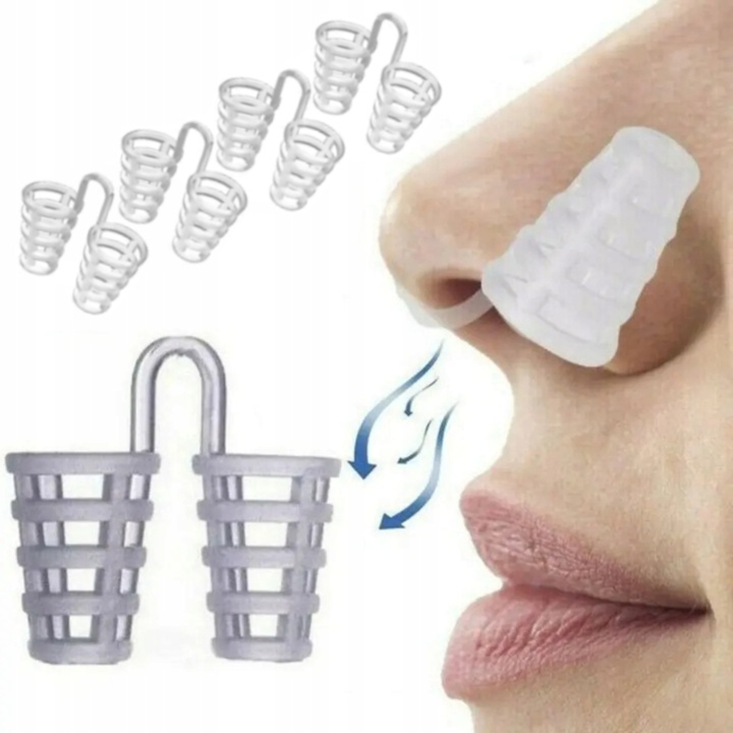 

Zapobiegające Chrapaniu Wkładki Do Nosa 4 Szt