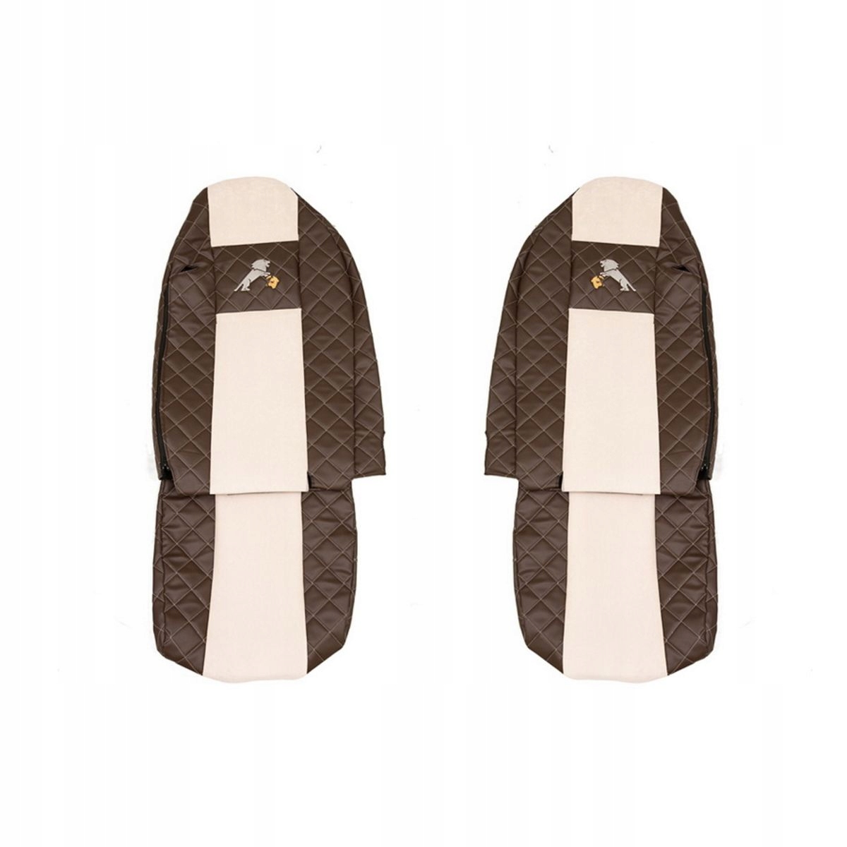 Pokrowce na siedzenia MAN TGX F-CORE FX06 BROWN/CH