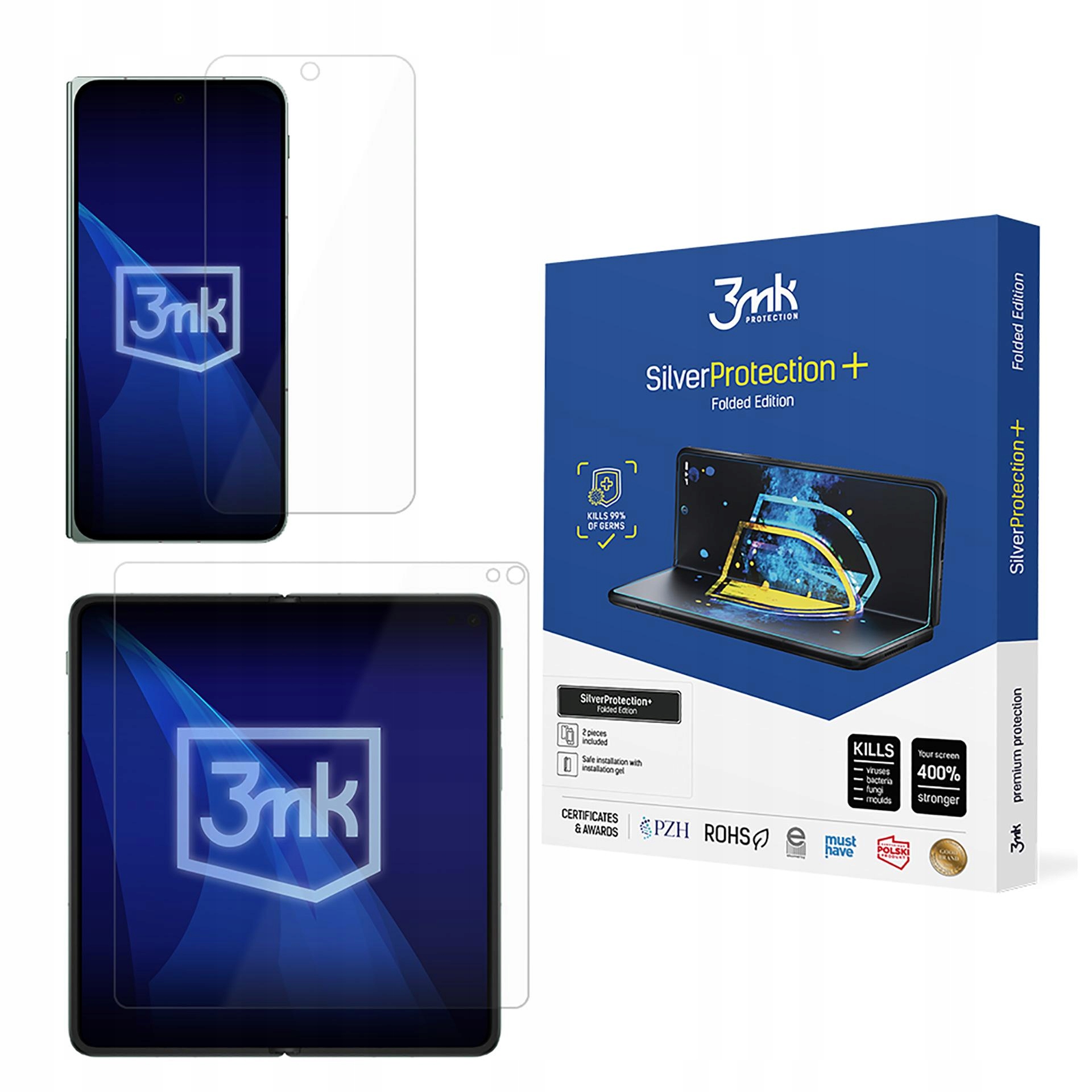 OnePlus Open 3mk SilverProtection+ Ochranná fólie pro skládací telefony