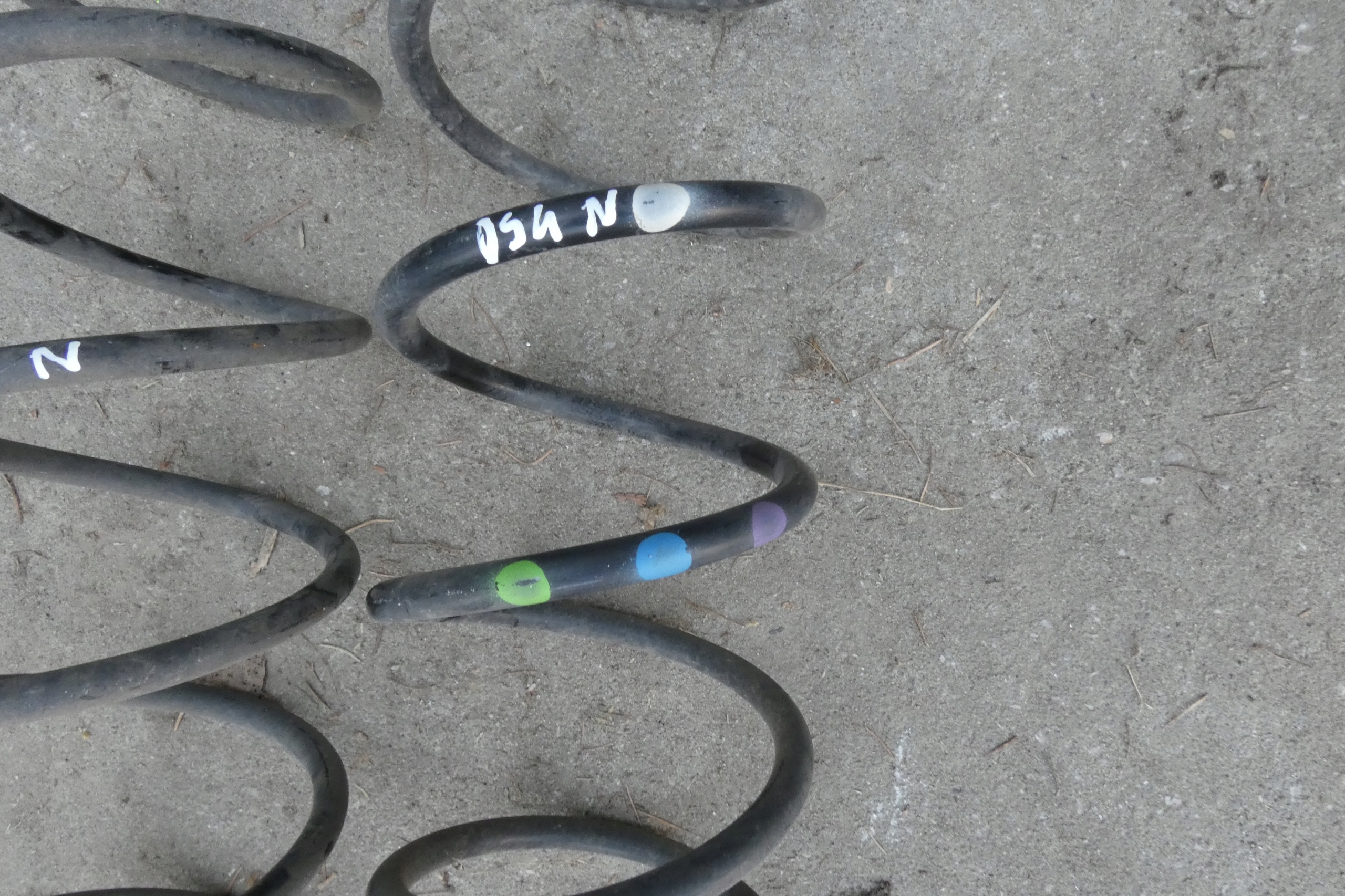 DS4 II springs springing rear part 2021R 1.5 B-HDI KOMPLET