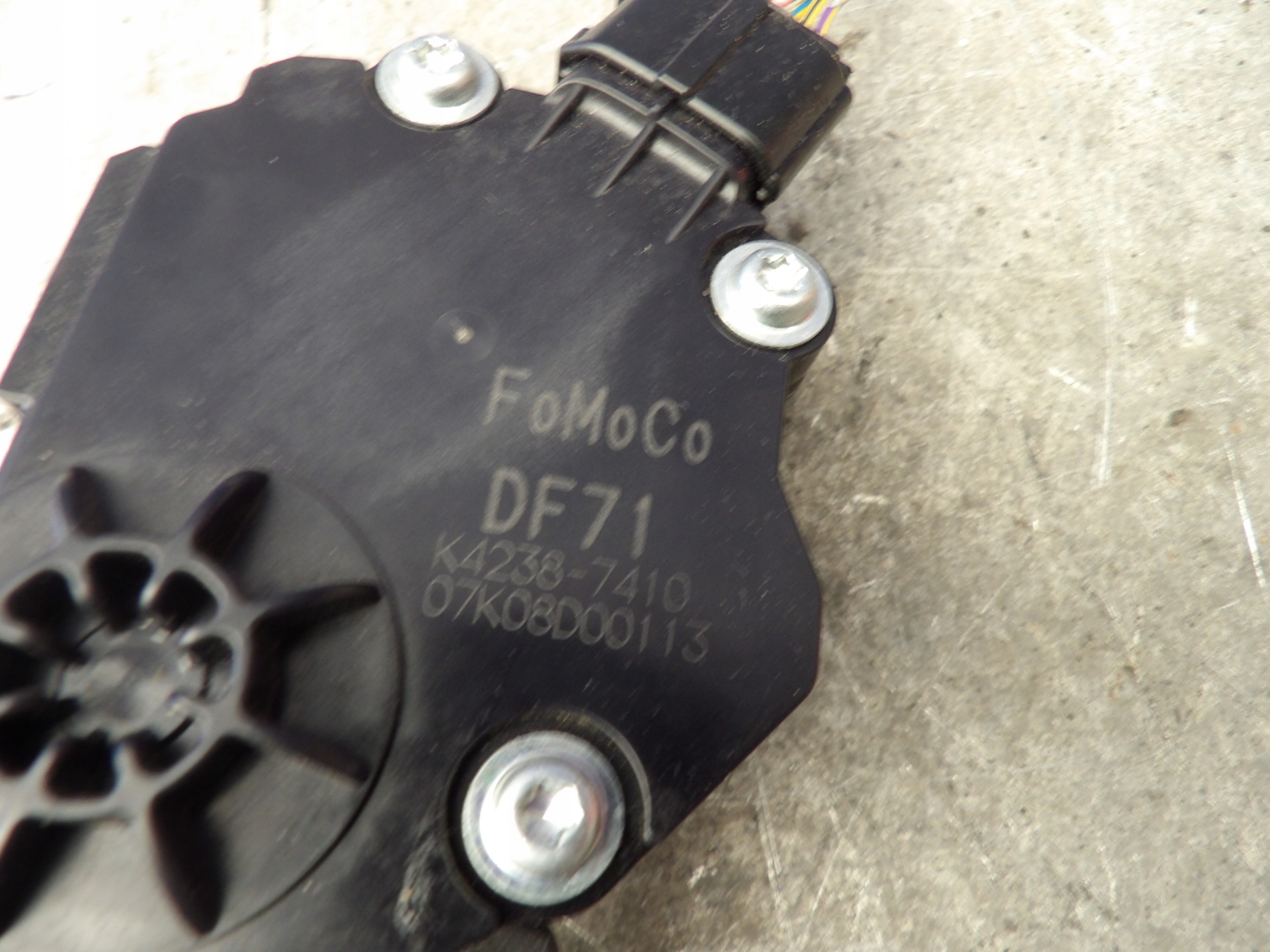 Mazda 2 accelerator pedal K4238 7471