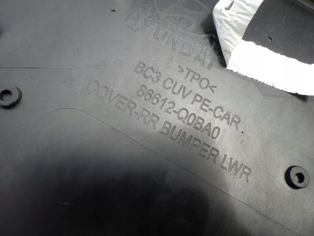 HYUNDAI BAYON LIFT 2024- bumper rear