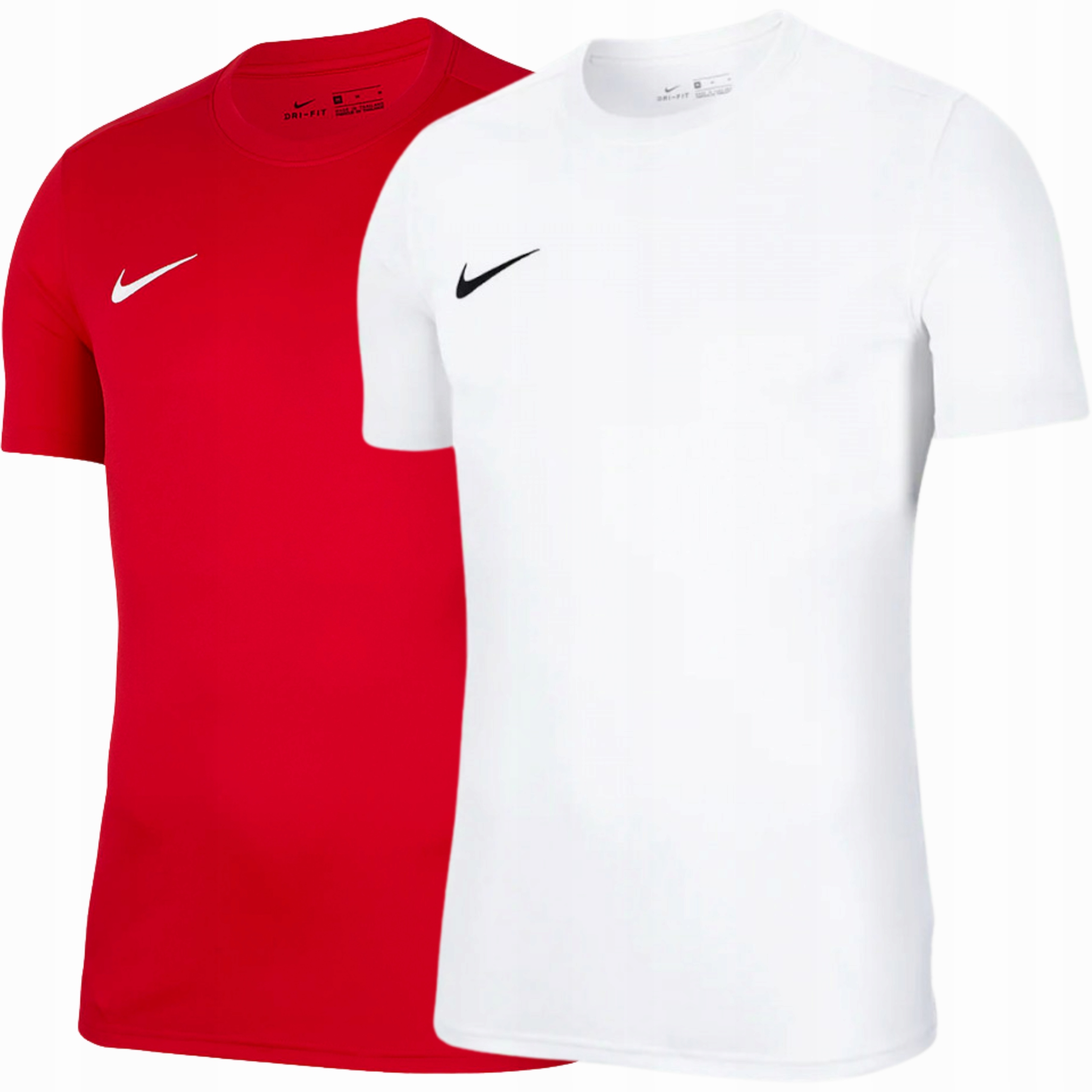 Nike Koszulka Męska T-shirt Zestaw Biała Czerwona XXL