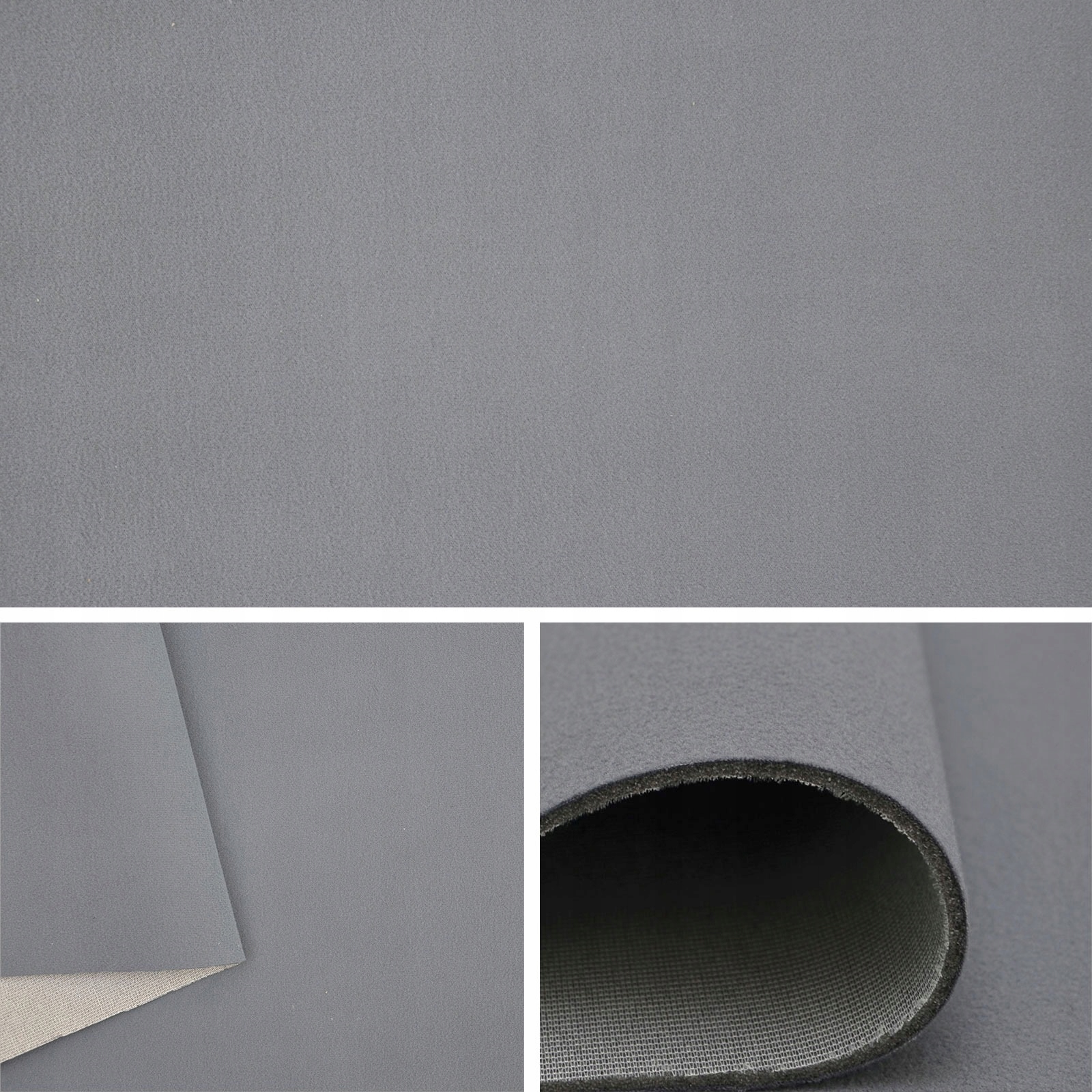 PODSUFITKA TKANINA SAMOCHODOWA MATERIAŁ TAPICERSKI AUDI VW SEAT SZARY 0,5MB