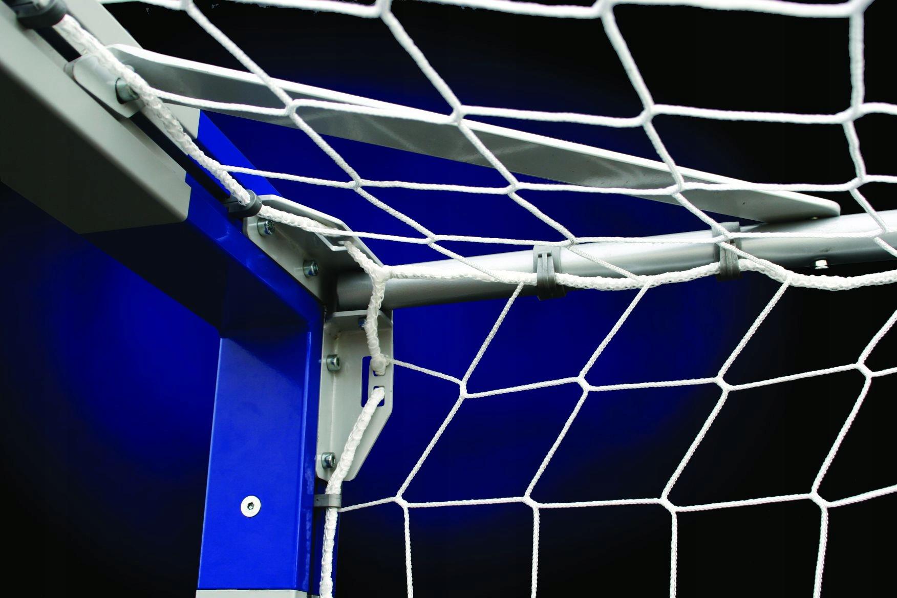 SIATKA NA BRAMKĘ PIŁKA RĘCZNA PEŁNOWYMIAROWA 3x2M PP 3MM GŁ. 1,2 MOCNA Materiał polipropylen