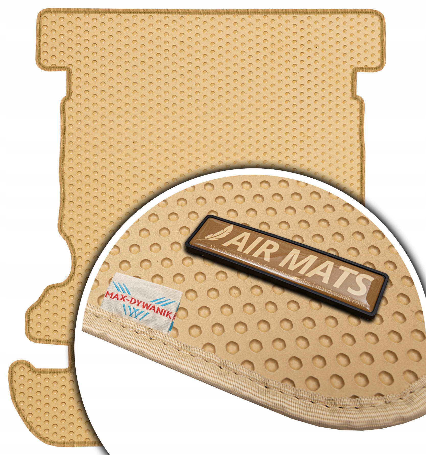 Toyota Land Cruiser J200 7os 08-15 Béžová rohož do kufru Eva Air Mats