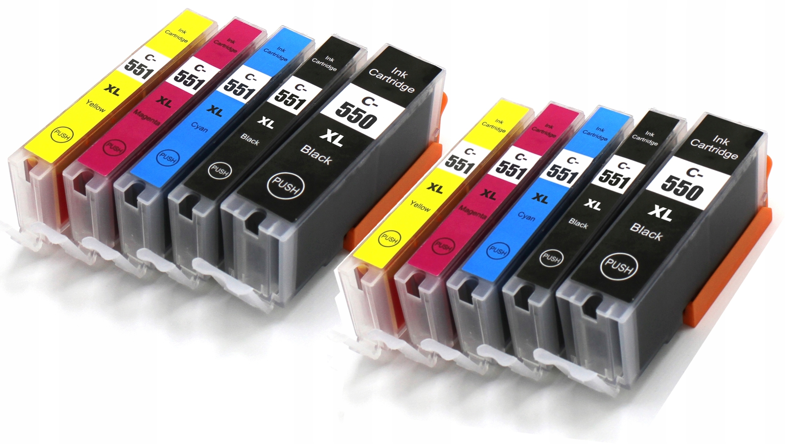 

10xTUSZ Do Canon PGI550 CLI551 IP7250 MG5650 MG555