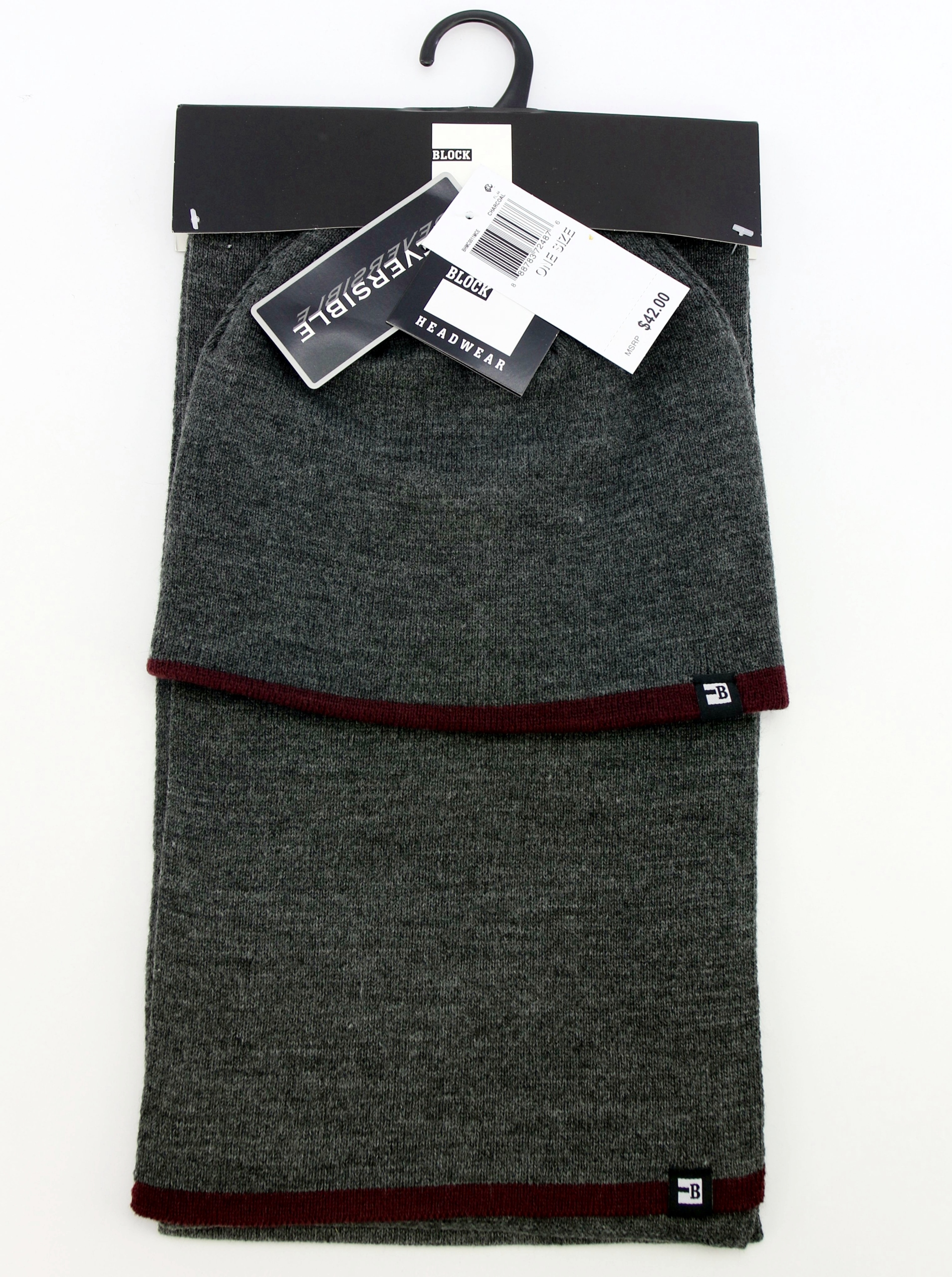 

$42 Block Headwear Czapka Zimowa Szal 53-57cm