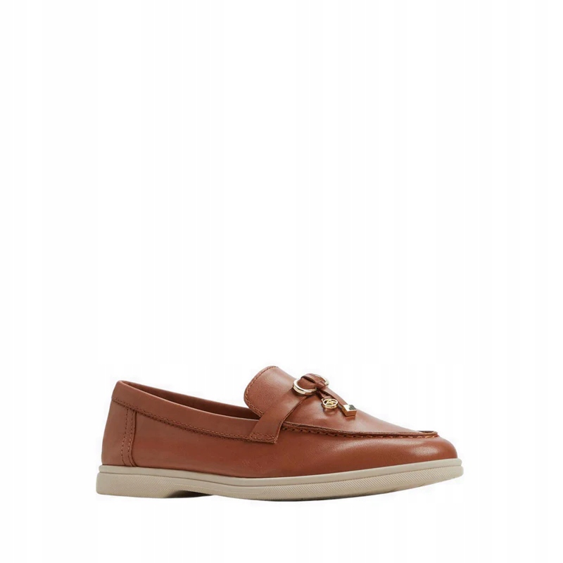 Dámské mokasíny Creras středně hnědá barva, velikost 39