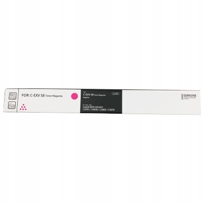 Toner Canon C-exv 58 3765C002 60k tisíc M Originál magenta c5800 c5860i