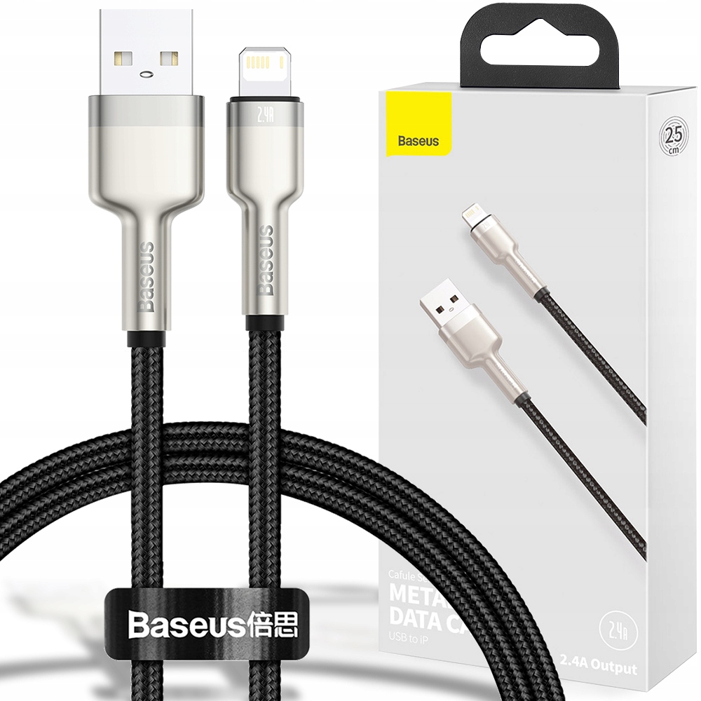 

Baseus Kabel Usb Lightning Do Iphone 12 13 14 2.4A