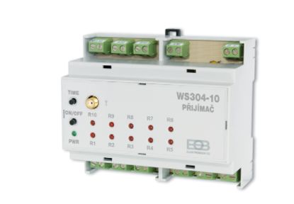 Přijímač na lištu Elektrobock WS304-10-5VDC