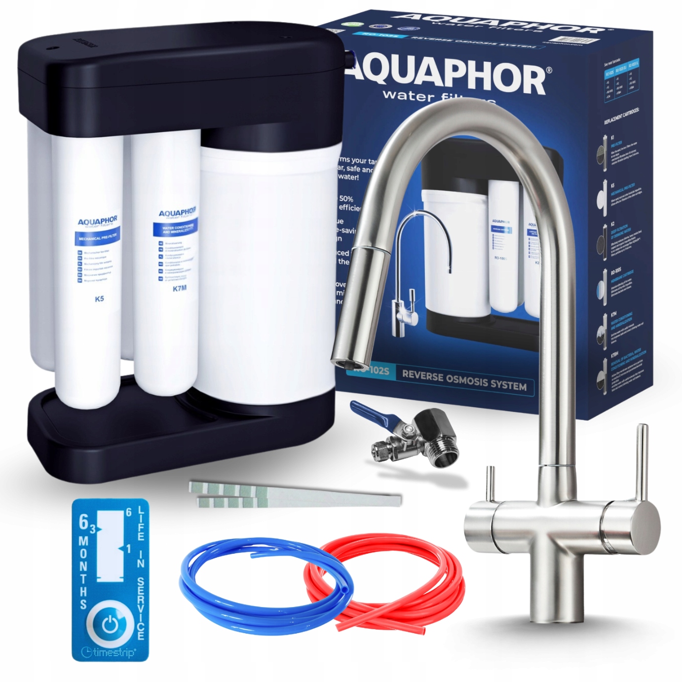 Kuchynská Batéria S Výsuvným Výtokom Z Grafitu A Filtrom Reverznej Osmózy Pzh