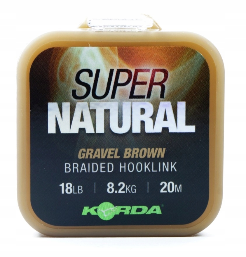 Plecionka Natural Gravel Brown 18lb Korda
