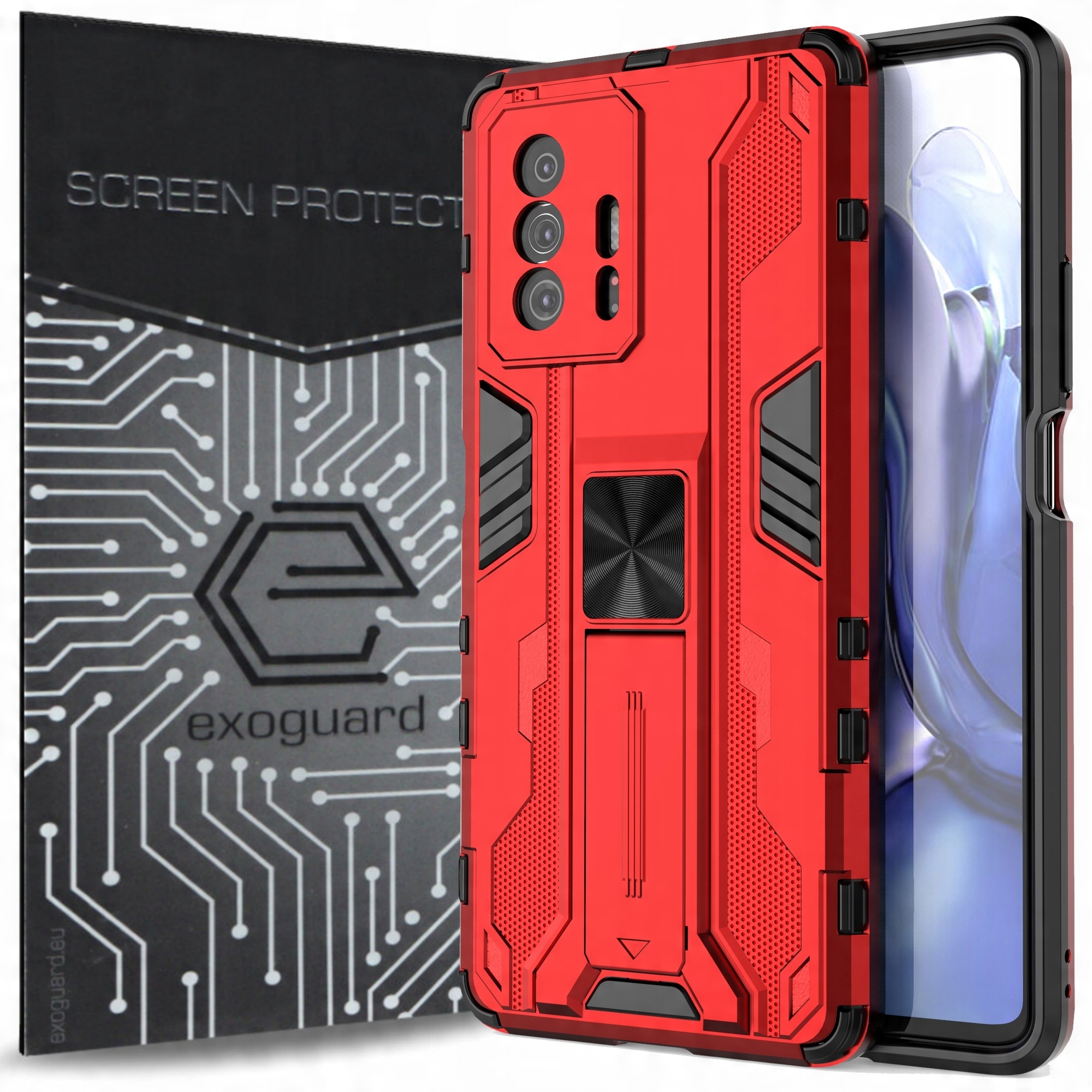 

Case Etui Pancerne+szkło do Xiaomi 11T 11T Pro