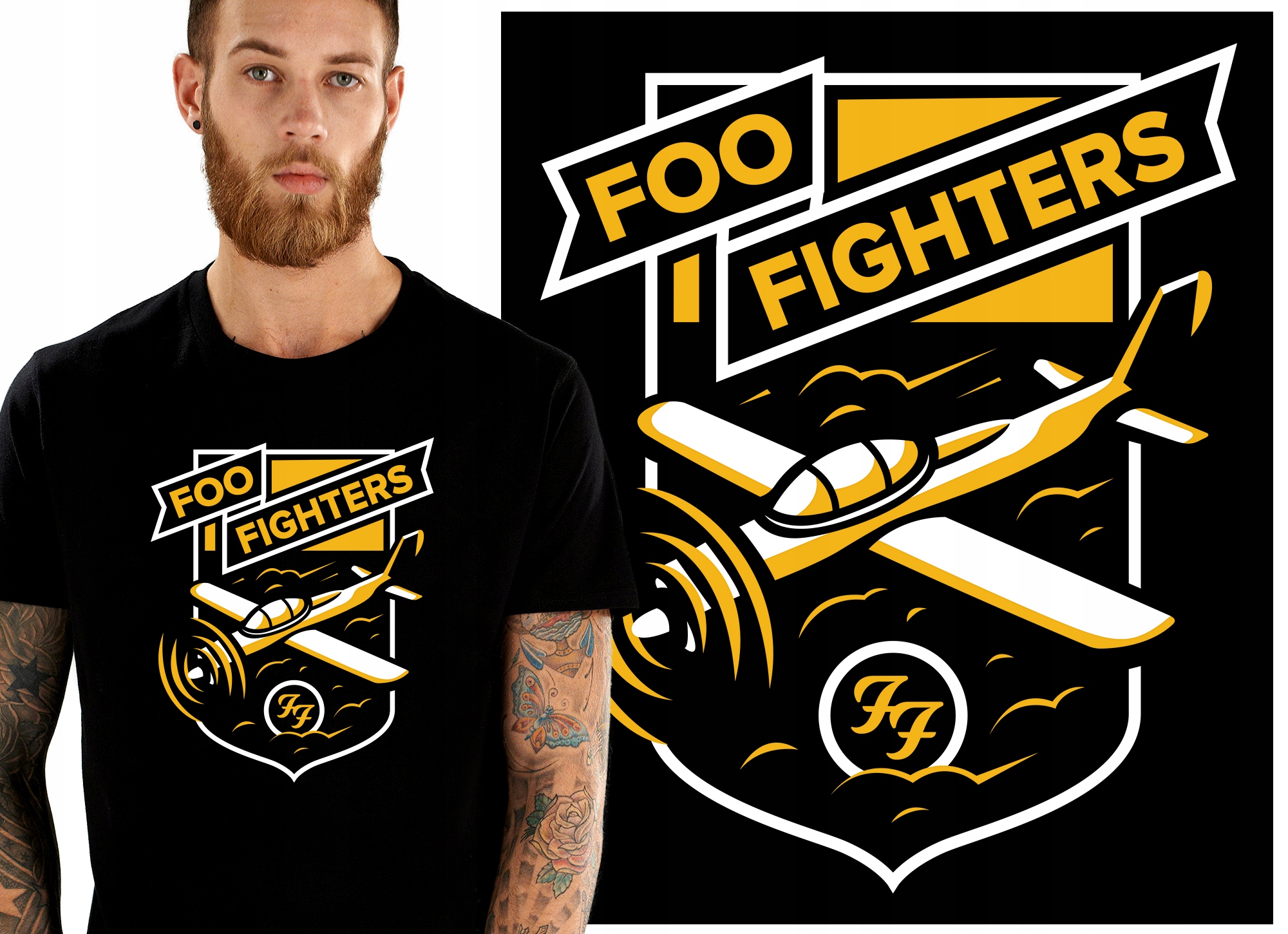 

Foo Fighters Dave Grohl Koszulka Męska XL