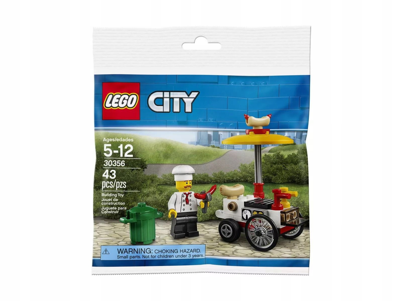 nowy Lego City 30356 stoisko z hot dogami Misb 2018