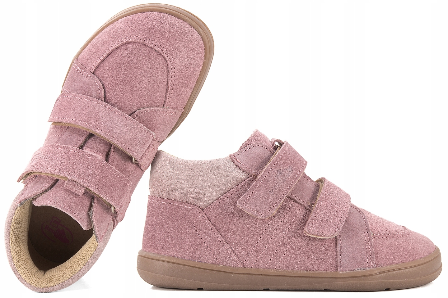 

Renbut 23-3394 Barefoot Trzewiki Półbuty różowe