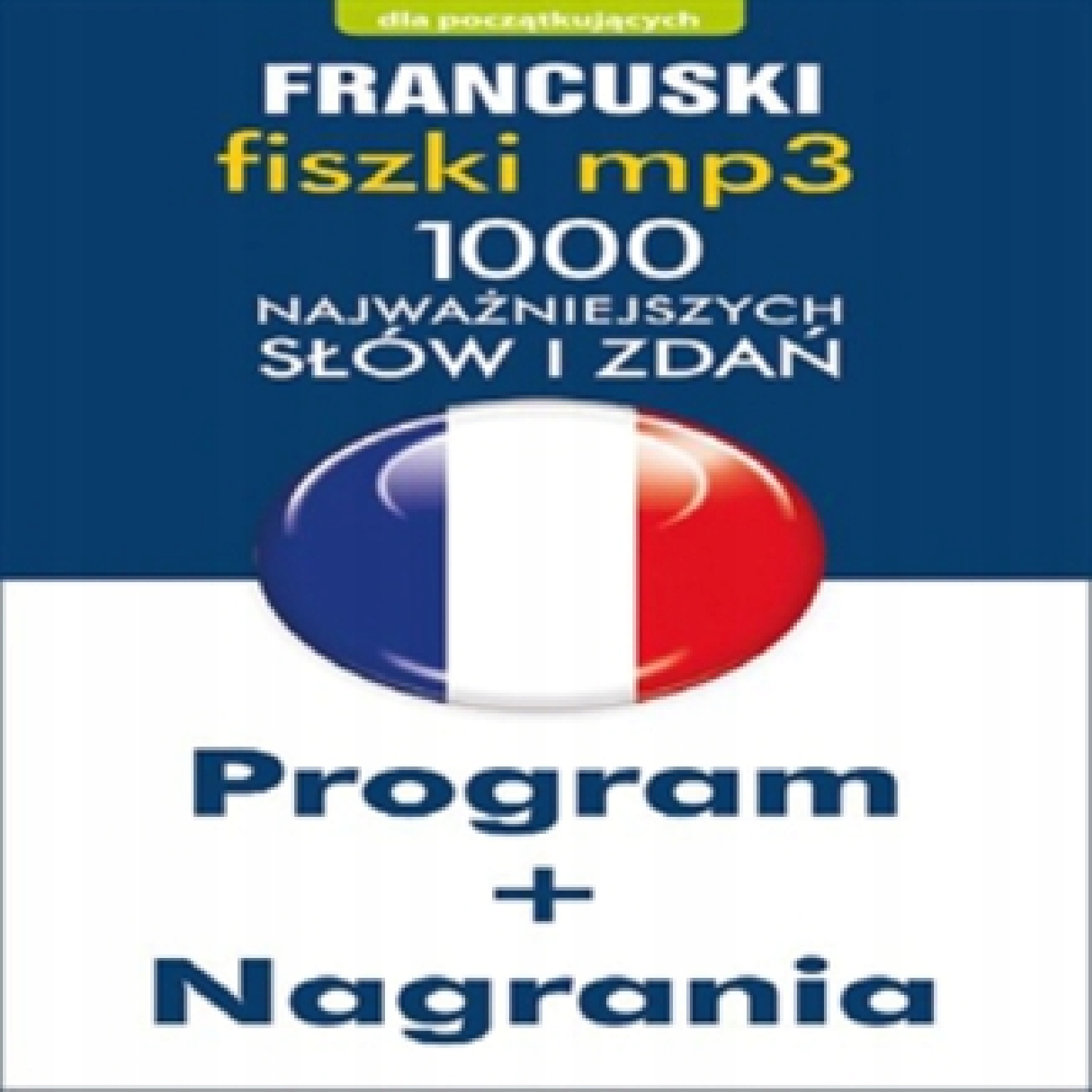 Francuski Fiszki mp3 1000 najważniejszych