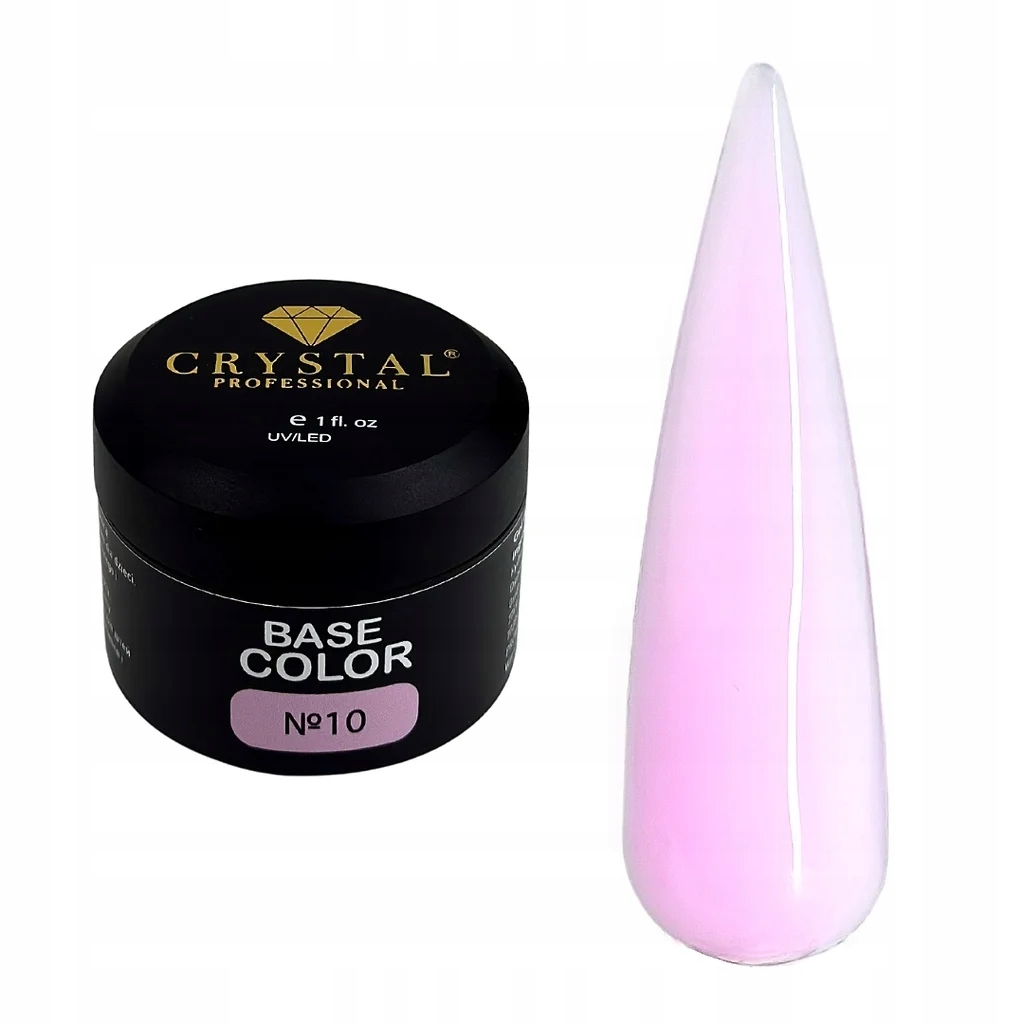 Base Color #10 Crystal Professional Baza Hybrydowa Kamuflująca